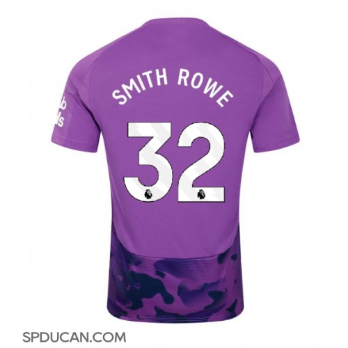 Muški Nogometni Dres Fulham Emile Smith Rowe #32 Rezervni 2024-25 Kratak Rukav